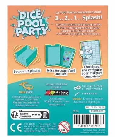 Dice Pool Party - Gigamic