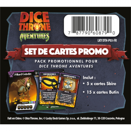 Dice Throne - Extension Adventures (VF) - Pack promo