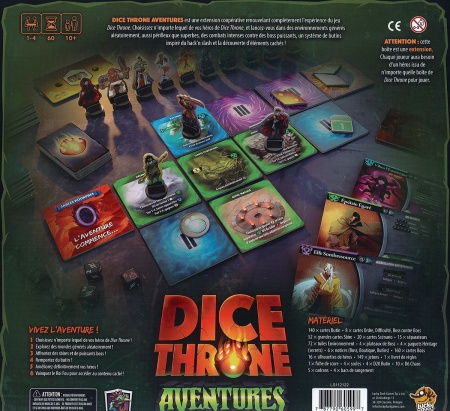 Dice Throne - Extension Adventures (VF)