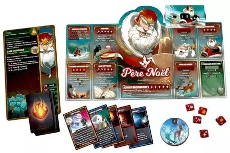 Dice Throne - Père Noël vs Krampus 