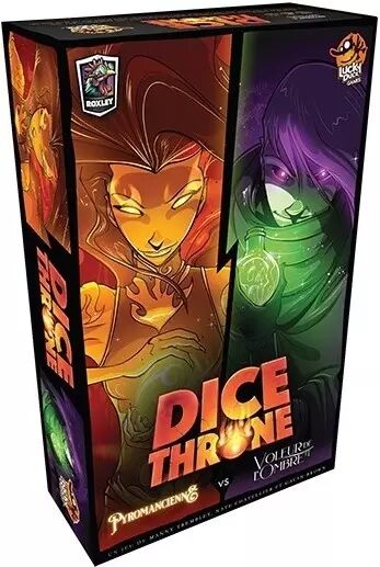 Dice Throne S1 - Pyromancienne vs Voleur de l\'Ombre
