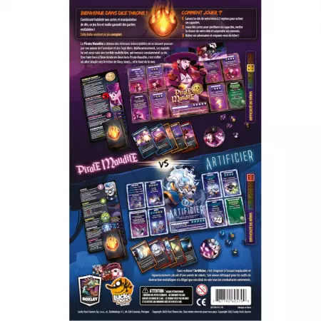 Dice Throne S2 - Artificier vs Pirate 