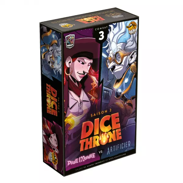 Dice Throne S2 - Artificier vs Pirate 