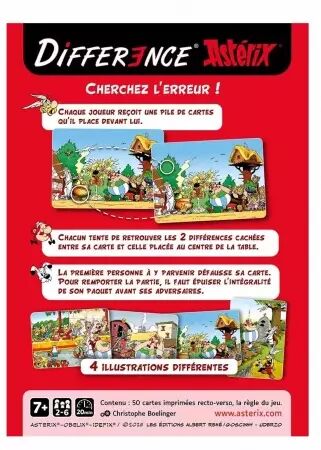 Difference - Edition Astérix - Gigamic