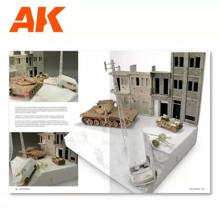 DIORAMAS F.A.Q. : L\'Encyclop&eacute;die de la Sc&eacute;nographie (&Eacute;dition Anglaise) - Livre - AK Interactive