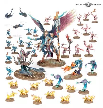 Disciples de Tzeentch : Bataillon (Battleforce) 2026 - Cavalcade Du Feu Maudit - Warhammer Age Of Sigmar - Games Workshop
