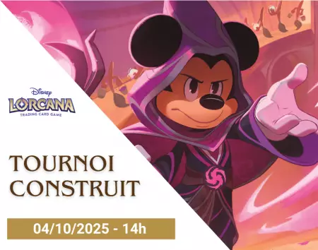 Disney Lorcana TCG - Ligue - Tournoi construit 14h - 04/10/2025