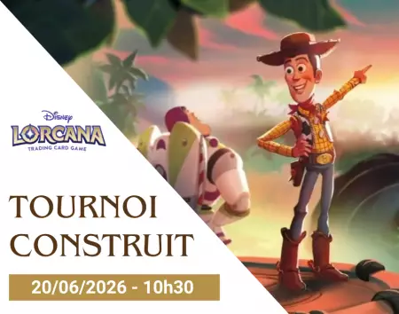 Disney Lorcana TCG - Tournoi construit - 10h30 - 20/06/2026