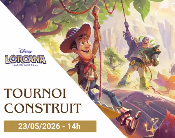 Disney Lorcana TCG - Tournoi construit - 14h - 23/05/2026