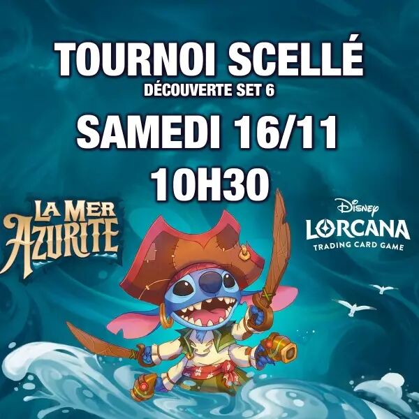 Disney Lorcana TCG - Tournoi D�couverte Scell� - 16/11/2024 - 10h30