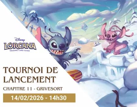 Disney Lorcana TCG - Tournoi lancement Chapitre 11 - Givresort - 14/02/2026 - 14h30
