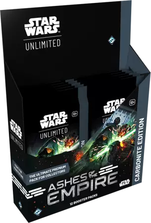 Display 12 Carbonite Booster - Star Wars Unlimited - Ashes of the Empire