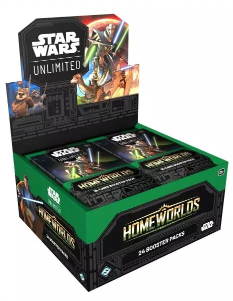 Display 24 Boosters English - Homeworlds - Star Wars Unlimited