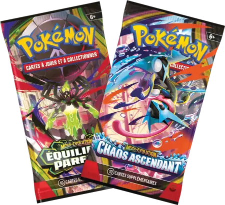 Display Mini Tins Chaos Ascendant (ME04) � Collection exclusive Pok&eacute;mon Q2 2026