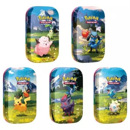 Display Mini Tins H&eacute;ros Transcendants (ME02.5) � Collection exclusive Pok&eacute;mon Q1 2026