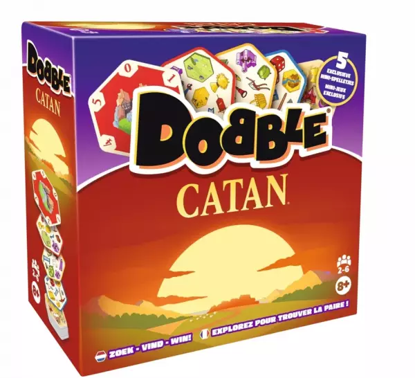 Dobble : Catan (Clutch Box)  - Asmodee