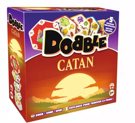 Dobble : Catan (Clutch Box)  - Asmodee