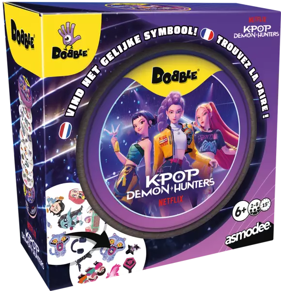 Dobble : KPop Demon Hunters (Eco Sleeve)  - Asmodee