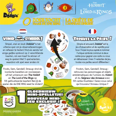 Dobble : Seigneur des Anneaux - Asmodee
