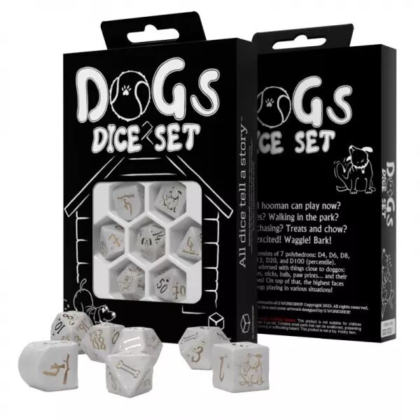 Dogs - Set de d�s - Qworkshop