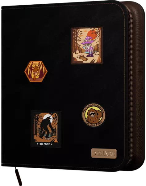 Domaru 12-Pocket Binder: Cryptids Collection: Dusky Ochre