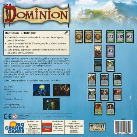 Dominion - Extension : L\'Intrigue