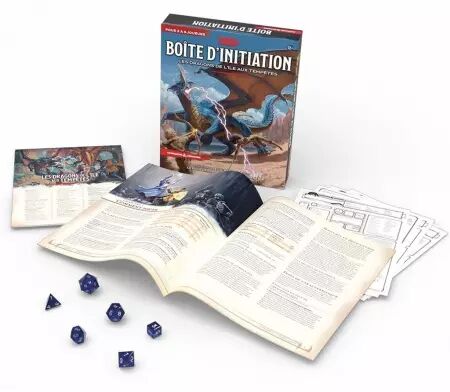 Donjons & Dragons 5 : Kit Initiation : Dragons lÎle aux Tempêtes