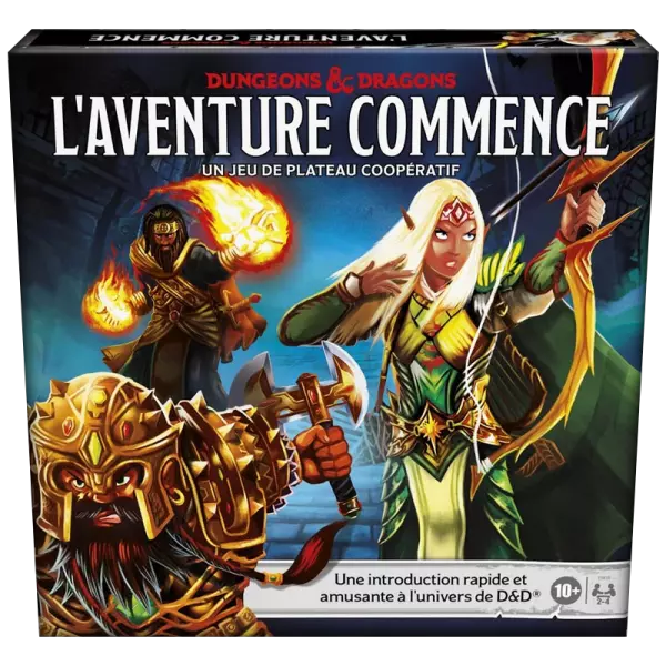 Donjons & Dragons L\'Aventure Commence : Un Jeu Coop�ratif