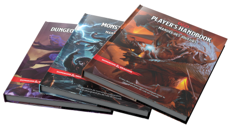 Donjons et Dragons - Les livres de base - Coffret 3 Livres de base et Ecran du meneur