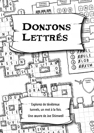 Donjons Lettr&eacute;s - Le Donjon � Jeu de Lettres en Solo