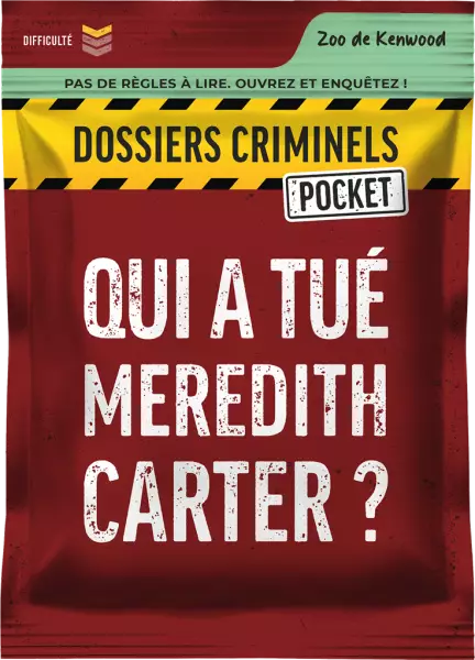 Dossiers Criminels Pocket 1 - Qui a tu� Meredith Carter ?