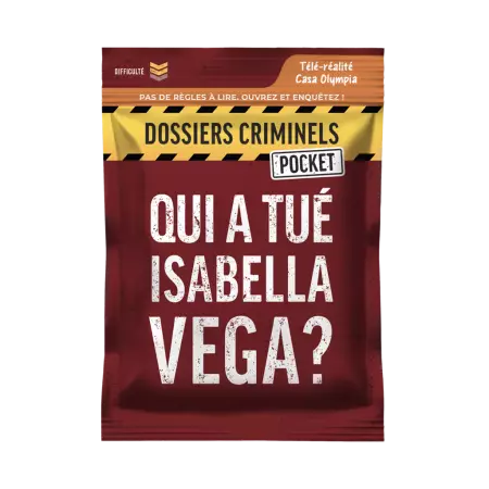 Dossiers Criminels Pocket 5 - Qui a tu&eacute; Isabella Vega ?
