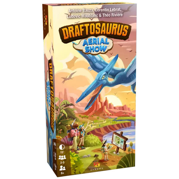 Draftosaurus extension aerial show