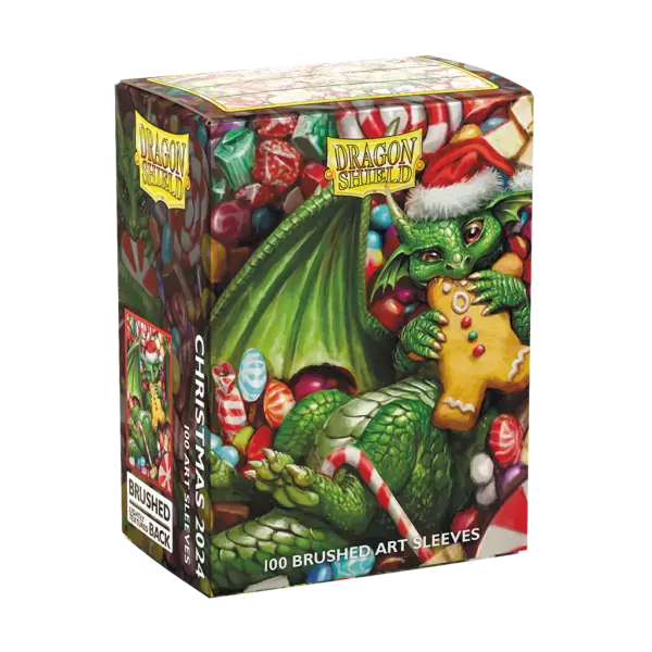 Dragon Shield - 100 Brushed Art - Christmas 2024