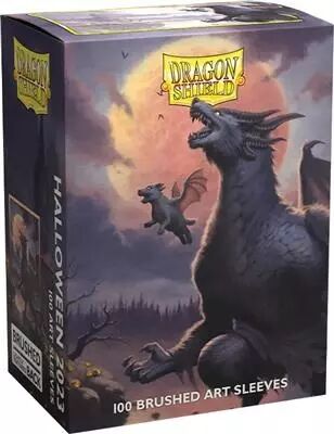 Dragon Shield - 100 Brushed Art - Halloween 2023