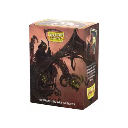 Dragon Shield - 100 Brushed Art - Halloween 2025