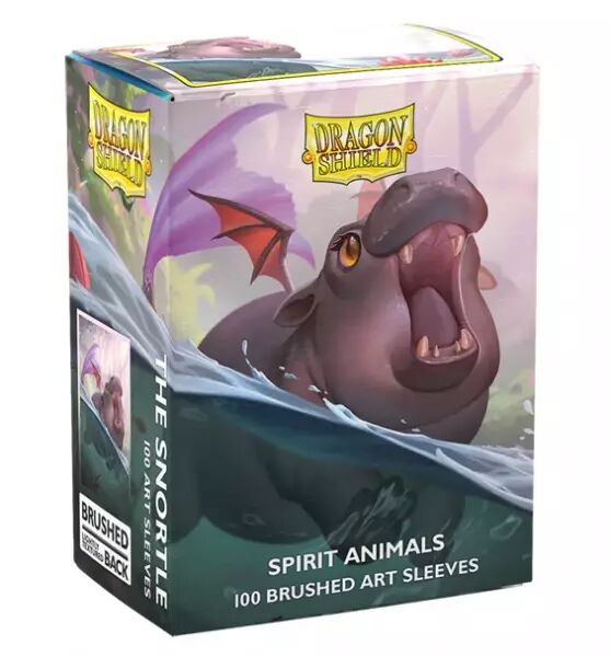 Dragon Shield - 100 Brushed Art - The Snortle