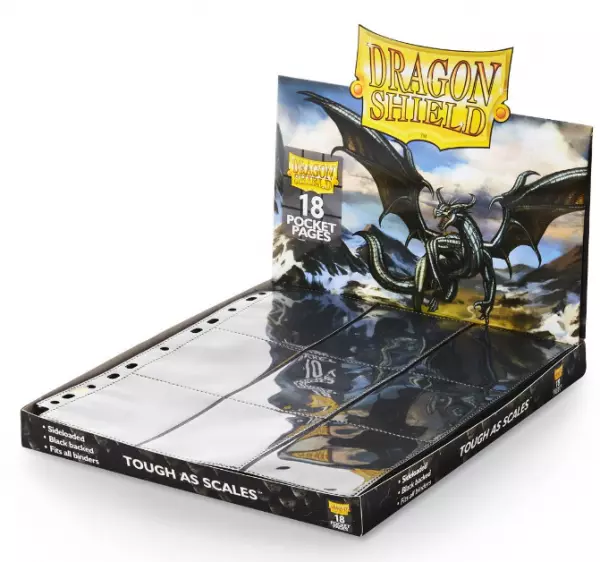 Dragon Shield - 18 pocket pages (x50)