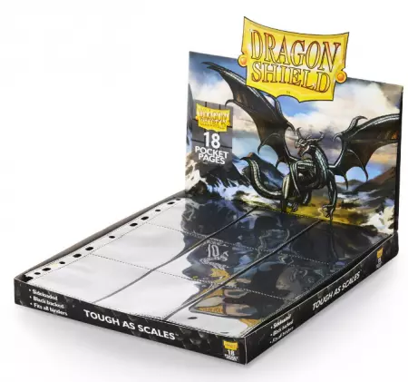 Dragon Shield - 18 pocket pages (x50)