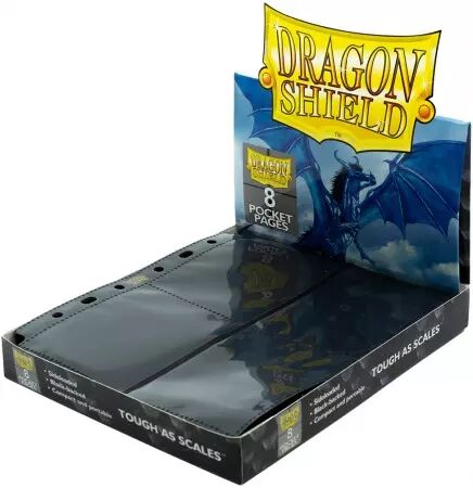 Dragon Shield - 50 Feuilles de classeurs 8 cases - Clear