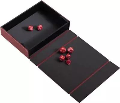 Dragon Shield - Dice Companion - Blood Red