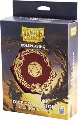 Dragon Shield - Dice Companion - Blood Red