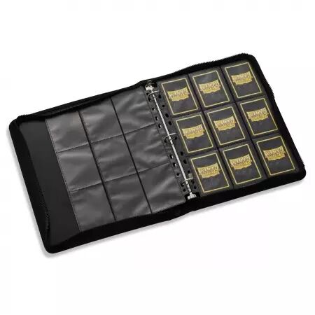 Dragon Shield - Portfolio Classeur Regular Zipster Binder: Black