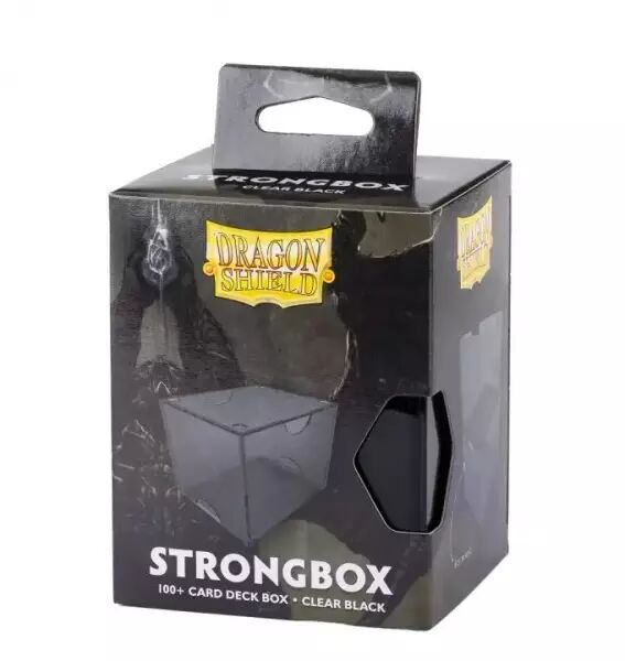 Dragon Shield : Strongbox - Clear Black
