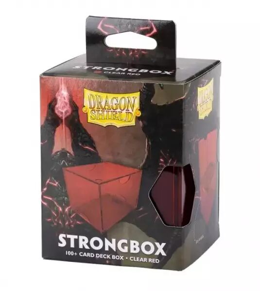 Dragon Shield : Strongbox - Clear Red