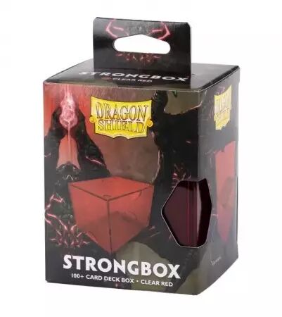 Dragon Shield : Strongbox - Clear Red