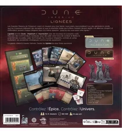 Dune Imperium - Extension Lignées - Lucky Duck Games