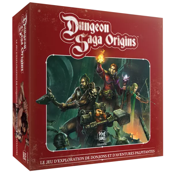 Dungeon Saga - Origins (FR) - Matt Gilbert & Ciaran Morris - Mantic