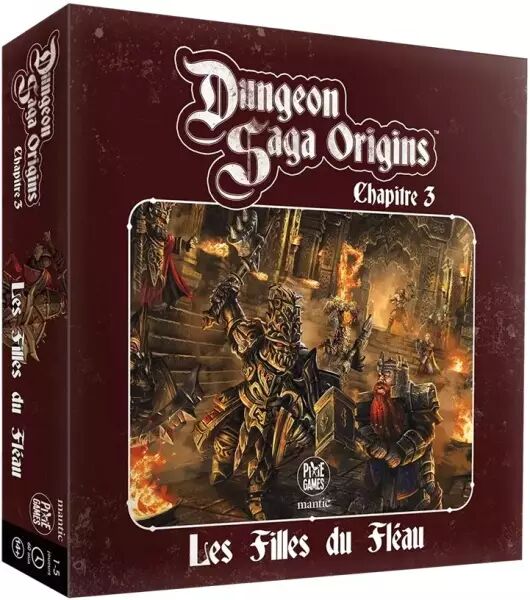 Dungeon Saga - Origins (FR) Ext. Les Filles Du Fl�au  - Matt Gilbert & Ciaran Morris - Mantic