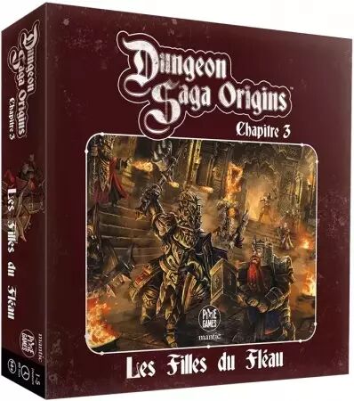 Dungeon Saga - Origins (FR) Ext. Les Filles Du Fl&eacute;au  - Matt Gilbert & Ciaran Morris - Mantic